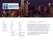 Tablet Screenshot of harvardco.com